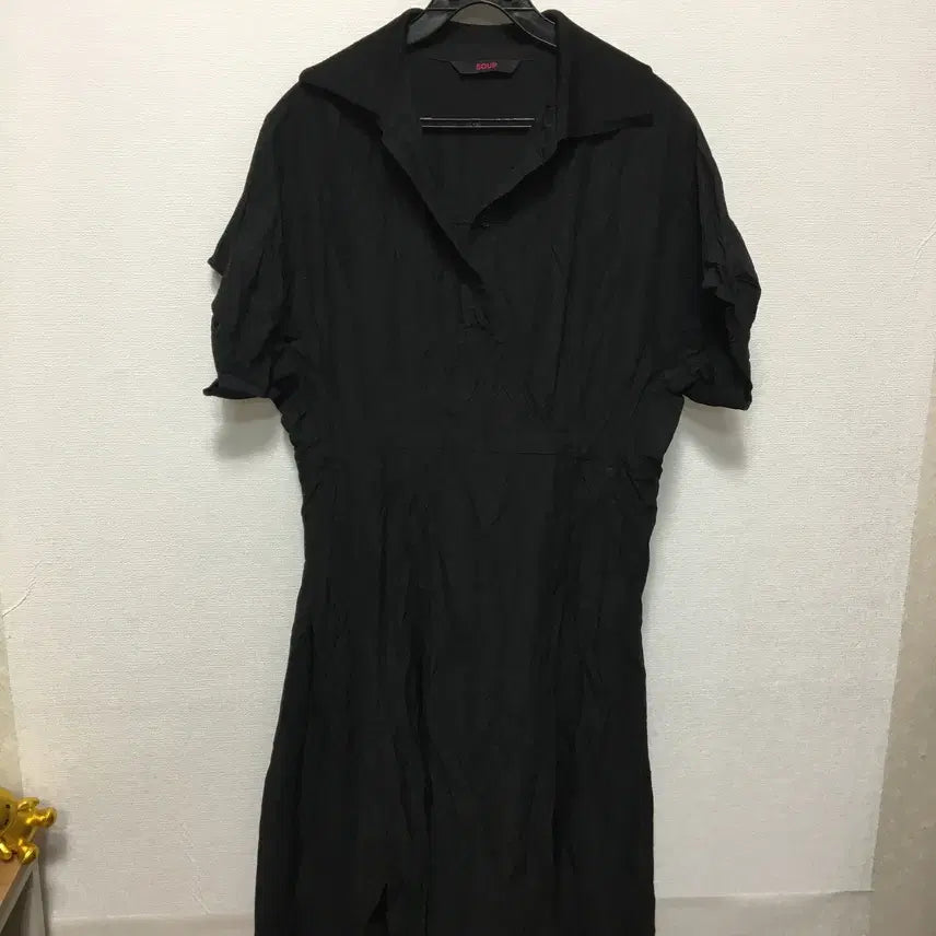 [BUNJANG] SOUP Semi-Sleeve Long Dress / SOUP숲 반팔 롱원피스