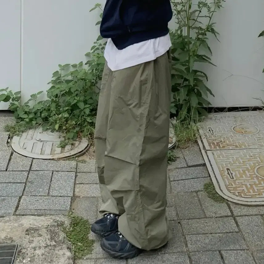 [BUNJANG] Anorak Cargo Pants / 아노락 카고팬츠