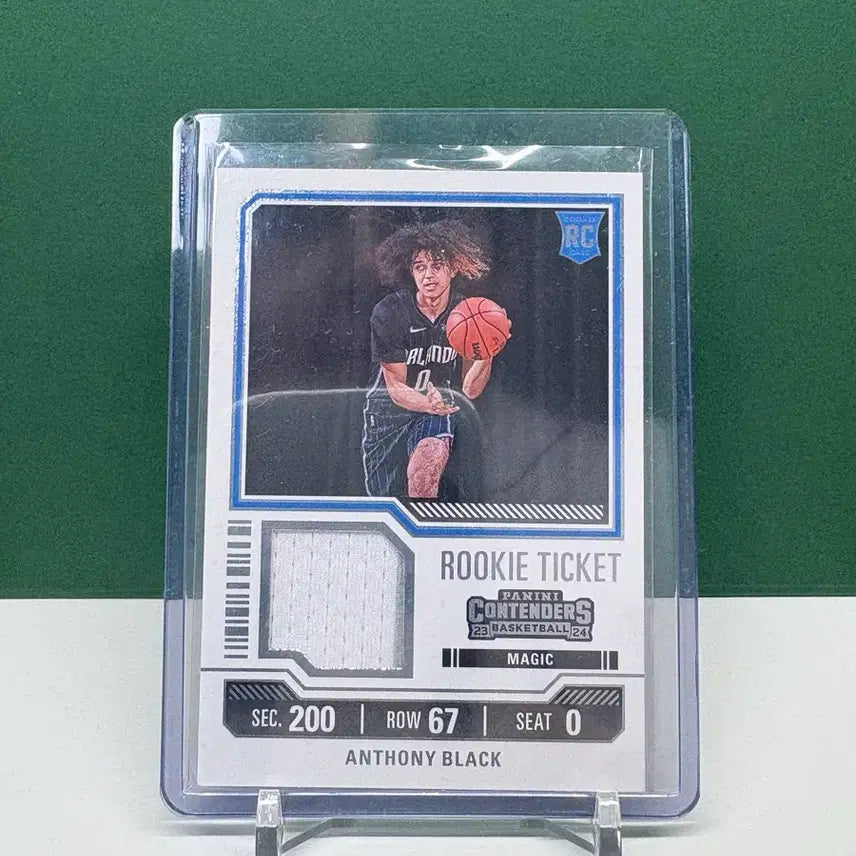 [BUNJANG] Anthony Black Contenders Rookie Patch Card / 앤써니 블랙 컨텐더스 루키 패치 카드