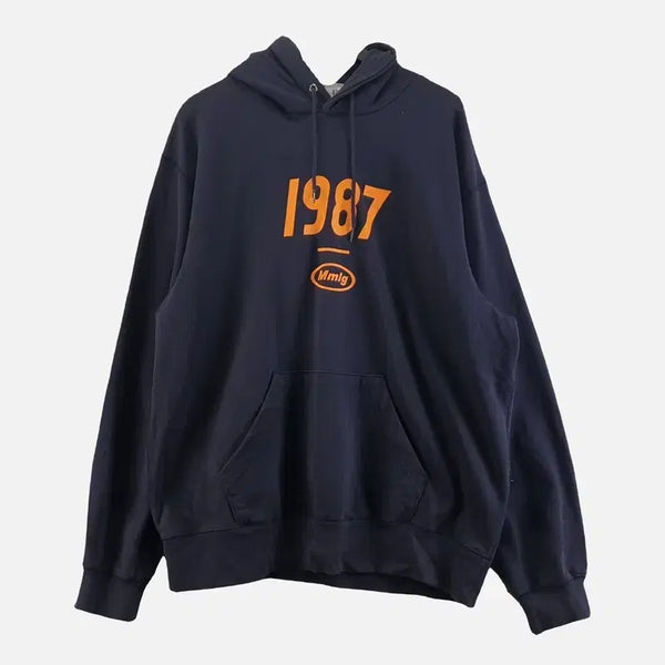 [BUNJANG] MLG Navy Men's Hoodie L / 엠엠엘지 네이비 남자 후드티 L N7732
