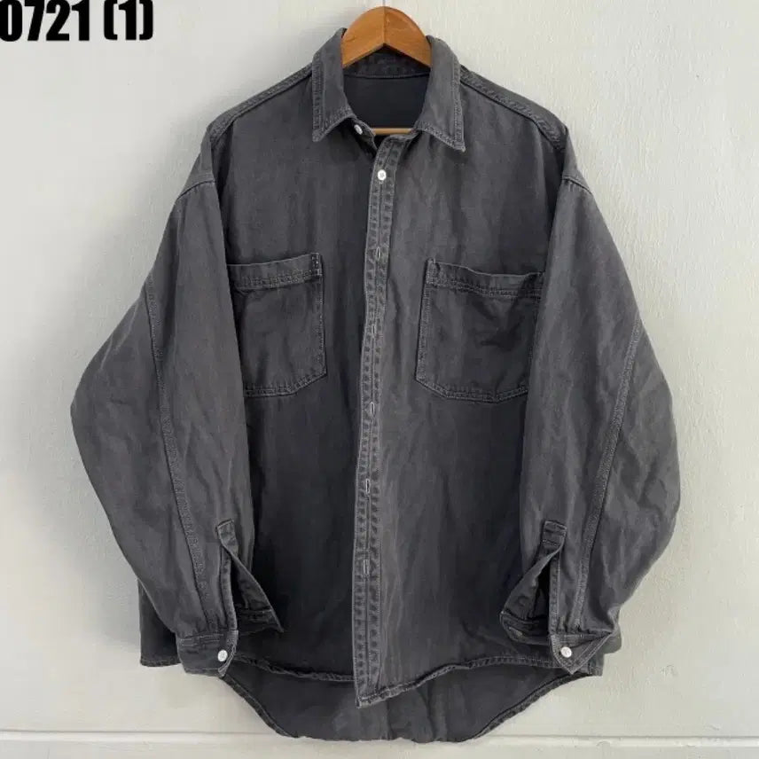 [BUNJANG] LAPOSTERIE Denim Shirt M / 라퍼지스토어 셔츠 M