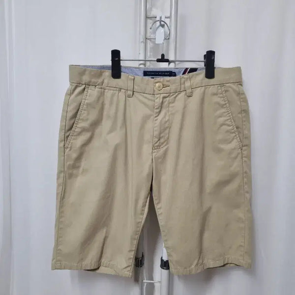 [BUNJANG] Tommy Hilfiger Cotton Shorts Beige / (남) 타미힐피거 면 반바지 베이지