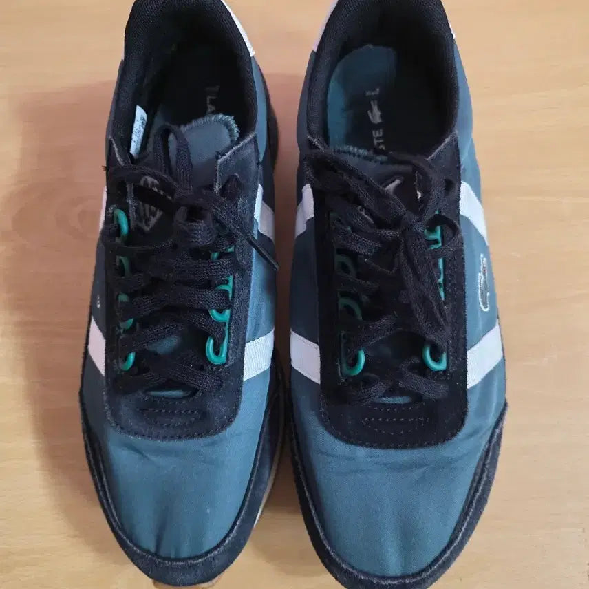 [BUNJANG] Lacoste Navy/White Sneakers Size 250 / 라코스테 운동화 네이비/화이트 사이즈 250 세탁완료