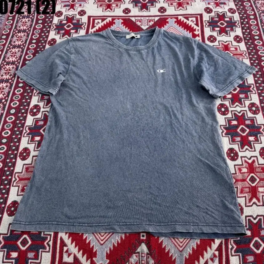 [BUNJANG] OC Short Sleeve T-Shirt Grey / OC 반팔 티셔츠 그레이