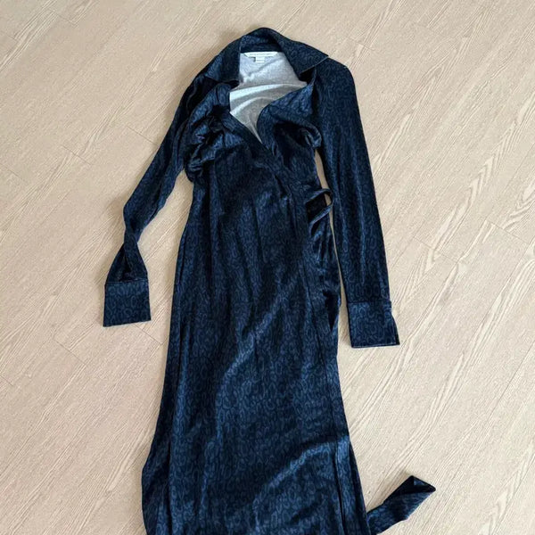 [BUNJANG] Diane Von Wrap Dress / 다이안본 랩 원피스