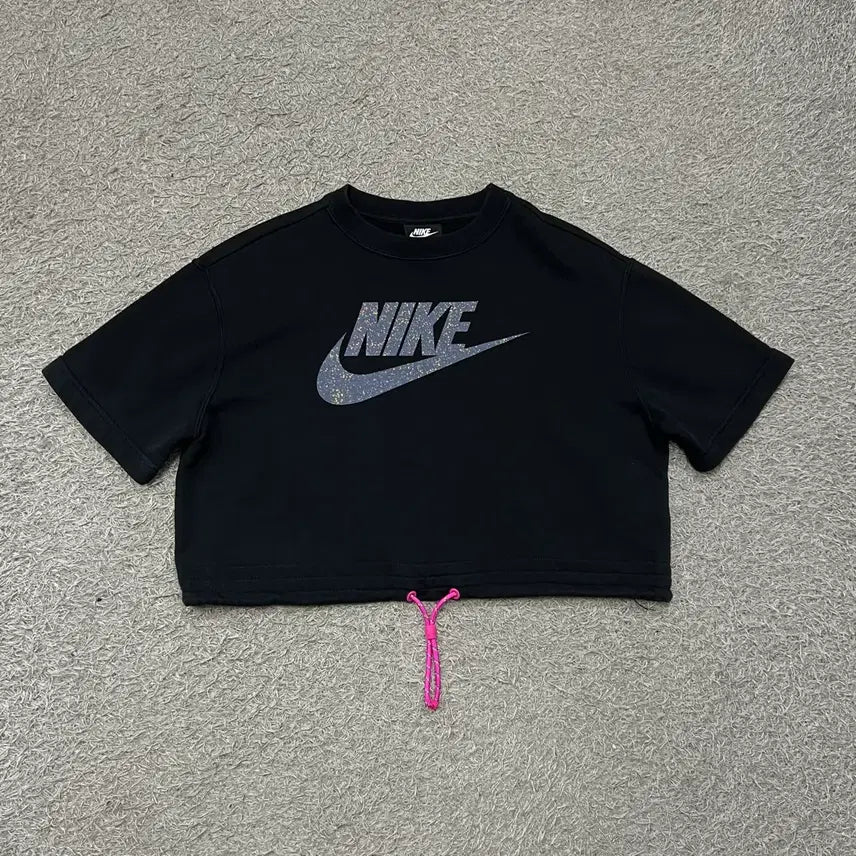 [BUNJANG] Nike Women's Cropped T-Shirt / [우먼95] 나이키 크롭 반팔티