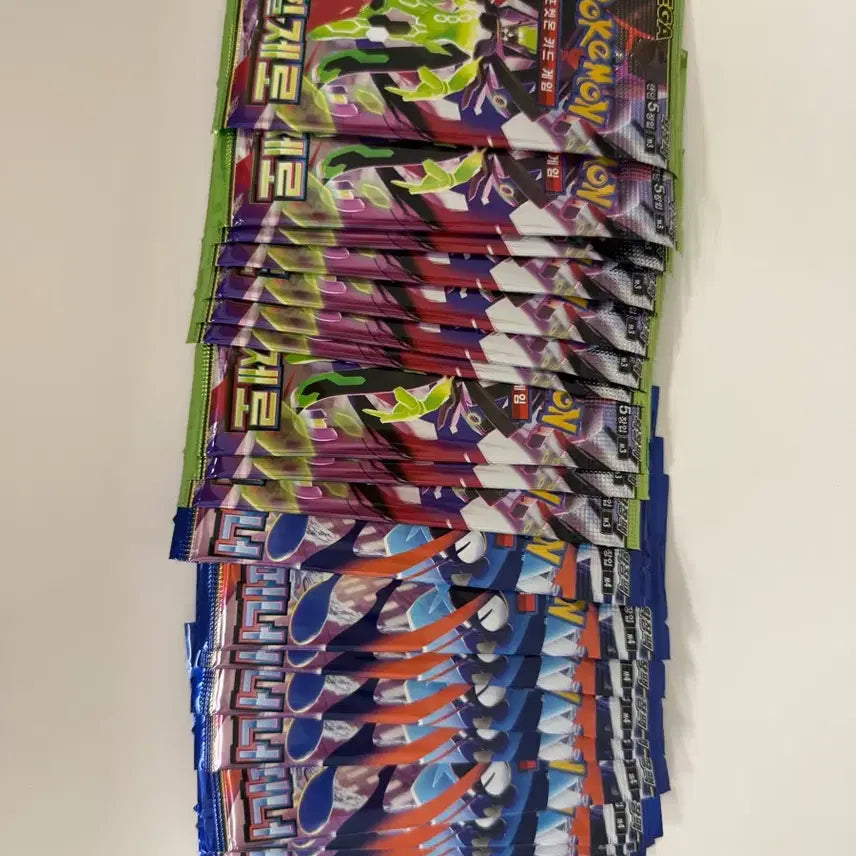 [BUNJANG] Pokemon Trading Card Packs (Bundle of 20) / 포켓몬 1봉지(5매입) 총 20봉지