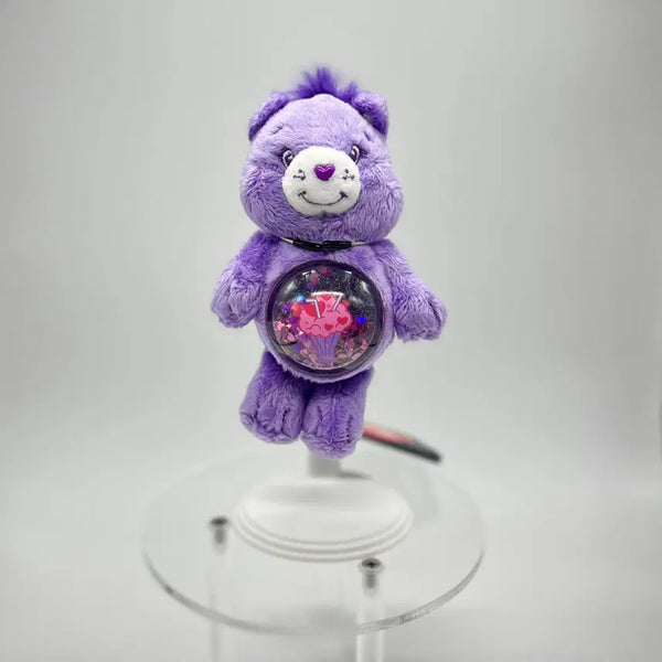 [BUNJANG] Care Bears Shaker Bag Charm Purple / 케어베어 쉐이커 가방고리 보라색