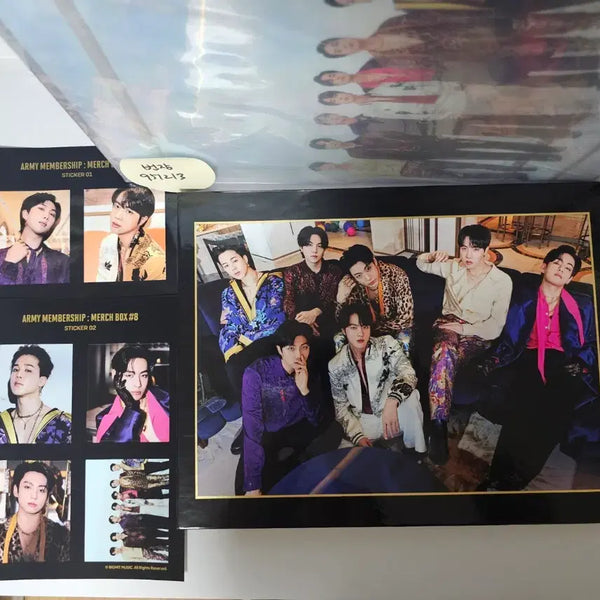 [BUNJANG] BTS MERCH BOX #8 / 방탄 머치박스8 MERCH BOX8