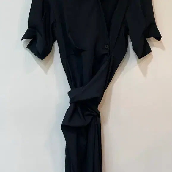 [BUNJANG] Black Shirt Dress / 블랙 셔츠 원피스