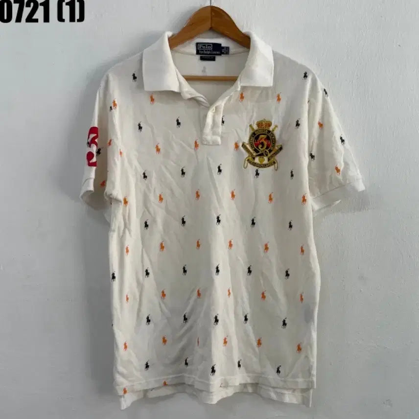 [BUNJANG] Polo Ralph Lauren Men's Cotton Pique Polo Bear Short Sleeve Polo Shirt White XL / 폴로 랄프로렌 반팔 카라티 화이트 XL