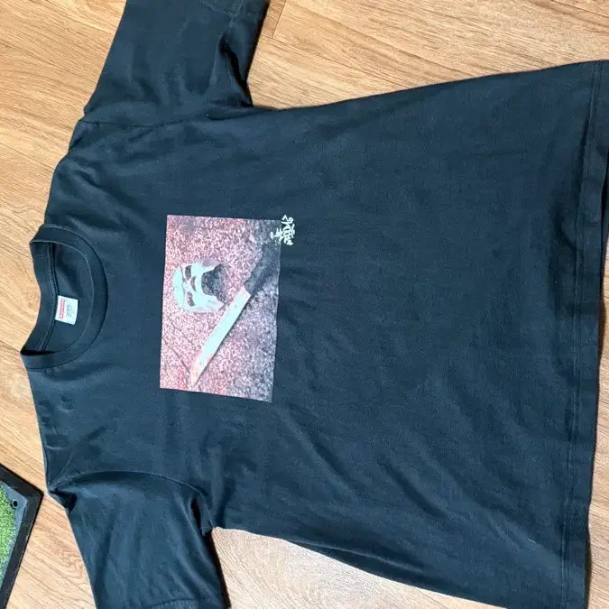[BUNJANG] Supreme MF DOOM Short Sleeve T-Shirt Black / 슈프림 MF DOOM 반팔 블랙