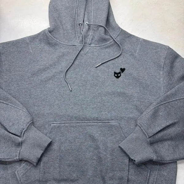 [BUNJANG] Songzio Zizou Cat Embroidery Hoodie Gray S (95 Size) / (미착용) 정가 32.9만원 송지오 지제로 후드 그레이 S (95사이즈)