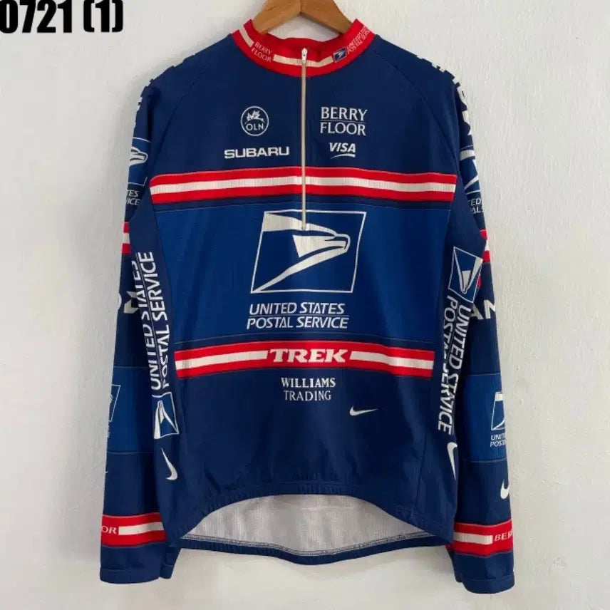 [BUNJANG] Nike Team Jersey United States Postal Service Long Sleeve L / 나이키 팀 져지 유나이티드 스테이츠 포스탈 서비스 기능성 긴팔 L