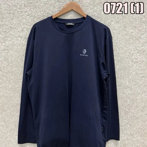 [BUNJANG] Blackyak Long Sleeve T-Shirt Navy / 블랙야크 긴팔티 네이비