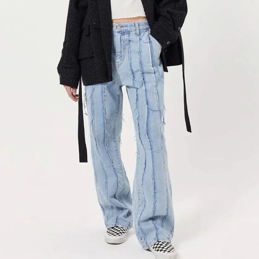 [BUNJANG] Matinkim Wide Denim Pants / 마뗑킴 와이드 데님 팬츠 M