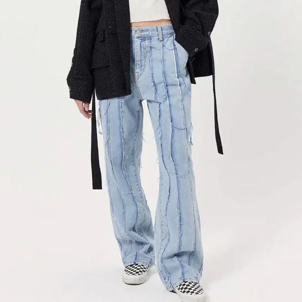 [BUNJANG] Matinkim Wide Denim Pants / 마뗑킴 와이드 데님 팬츠 M