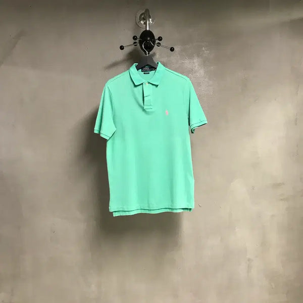 [BUNJANG] Polo Ralph Lauren QR PK Short Sleeve Polo Shirt Mint S / 폴로 랄프로렌 QR PK 반팔 카라티 민트 S