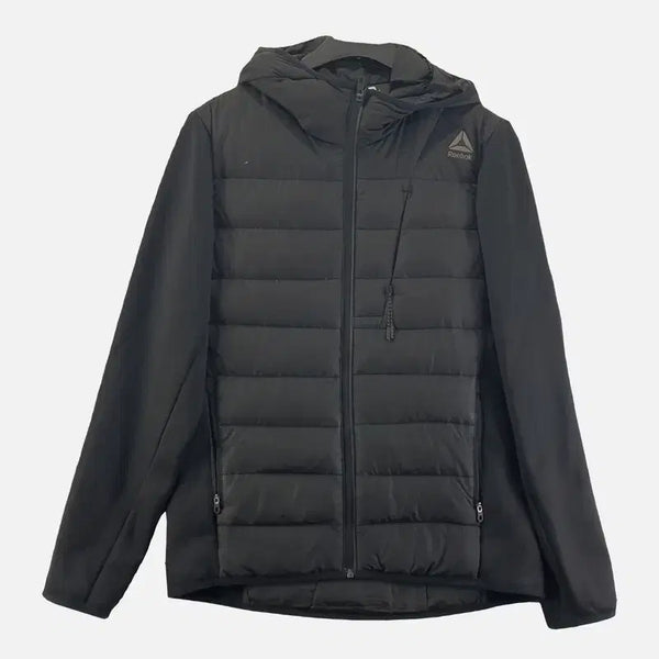 [BUNJANG] Reebok Black Padded Jacket Men's Size 95 / 리복 블랙 남자 패딩 95 N7741