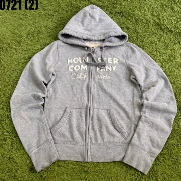 [BUNJANG] Hollister Zip-Up Hoodie / 홀리스터 후드집업
