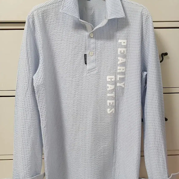 [BUNJANG] PariGat Men's Long Sleeve Shirt Size 95 / 파리게이츠 남성 긴팔 남방 (95)상태좋음