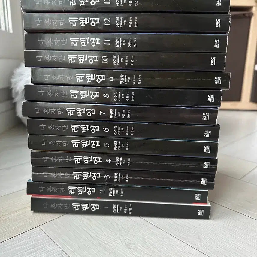 [BUNJANG] Solo Leveling Manhwa Complete Set Volumes 1-13 / 나 혼자만 레벨업 만화책 1~13권