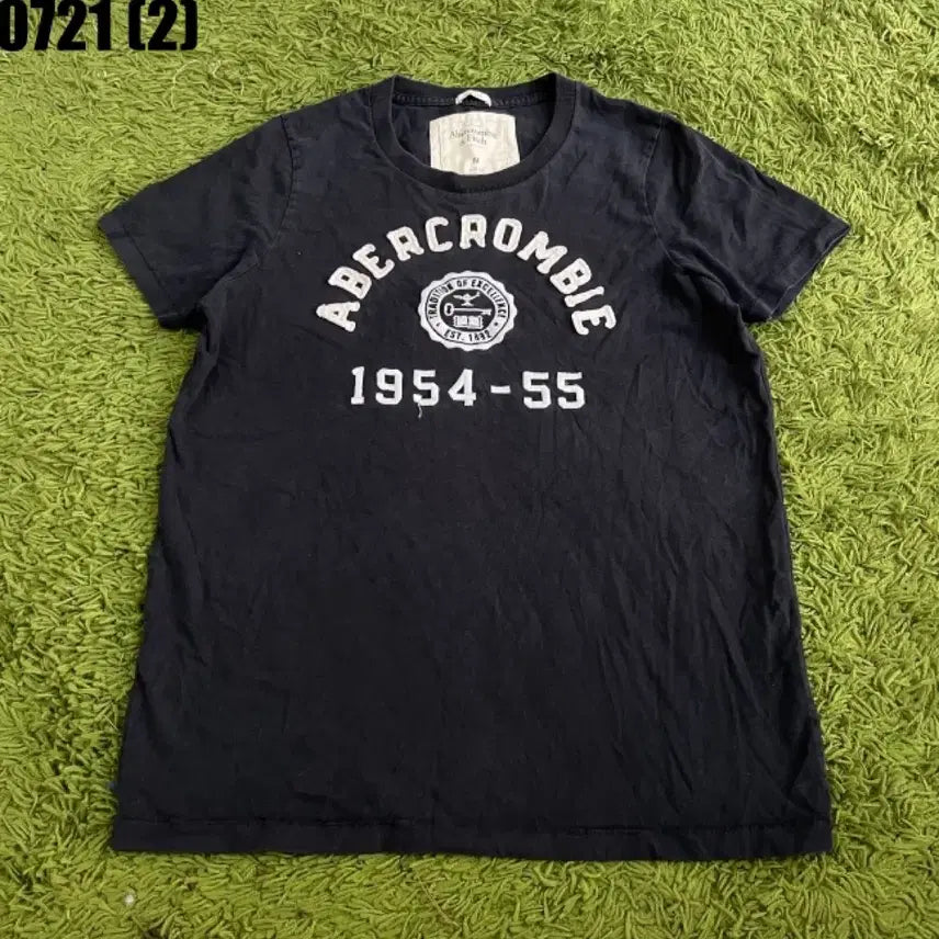 [BUNJANG] Abercrombie & Fitch Black Short Sleeve T-Shirt / 아베크롬비 반팔 티셔츠 블랙