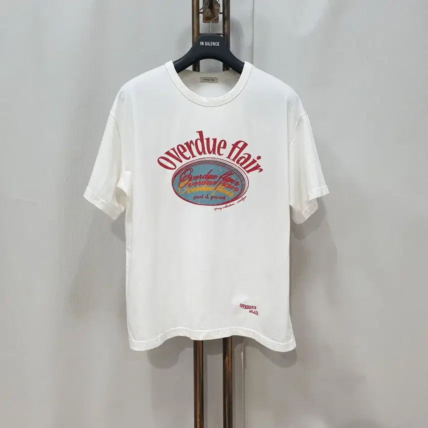 [BUNJANG] Overdue Flare Vintage Printing Short Sleeve T-Shirt / (JJ30834)오버듀플레어 빈티지 프린팅 반팔티 F