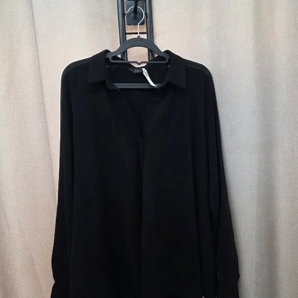 [BUNJANG] Time Black Shirt / 타임 블랙 셔츠