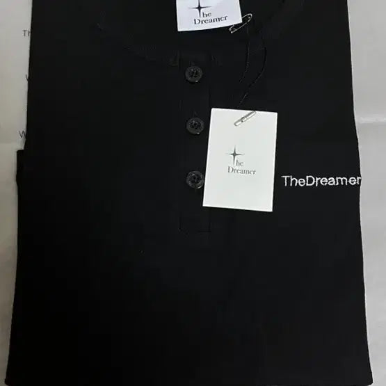 [BUNJANG] The Dreamer Black Short Sleeve T-Shirt / [새상품] 더 드리머 블랙 반팔 티셔츠