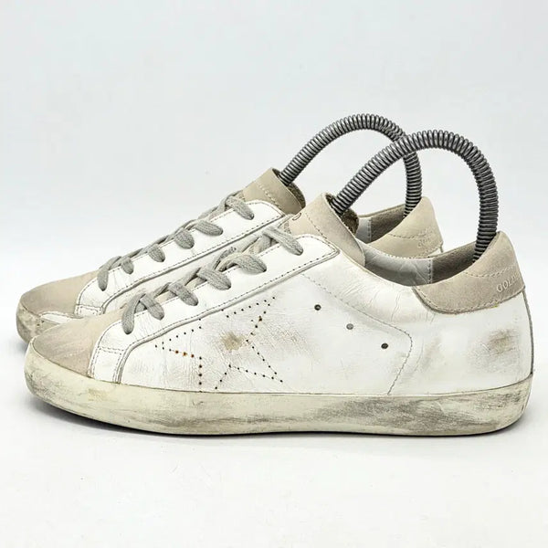 [BUNJANG] Golden Goose Women's Superstar White Sneakers (Size 38) / 골든구스 우먼스 슈퍼스타 화이트 (38)