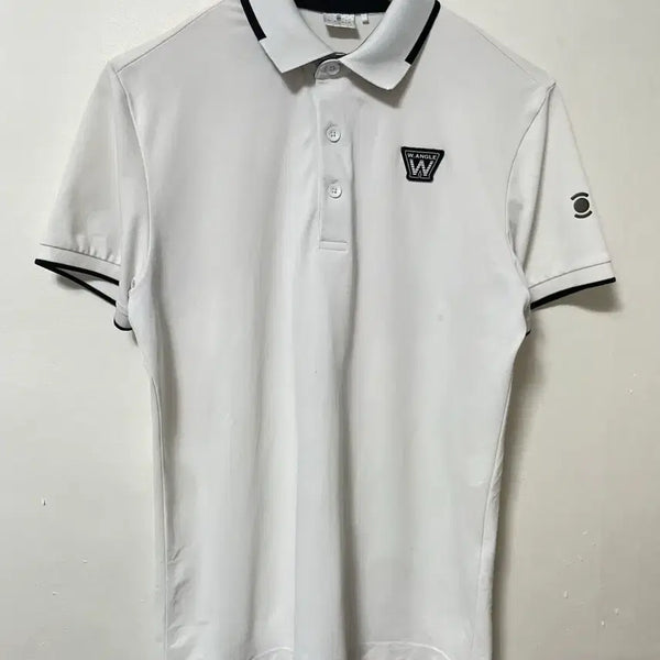 [BUNJANG] W.ANGLE Functional Span Short Sleeve Polo T-Shirt / 95 W.ANGLE 골프 기능성 스판 반팔 카라티 정품