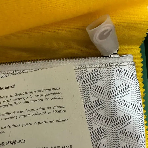 [BUNJANG] Goyard Saint-Louis Clutch White / 정품/영수증O 고야드 클러치 mgm 흰색 컨디션 s