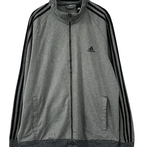 [BUNJANG] Adidas Minimal Grey Track Top Jersey XL / [XL] ADIDAS 아디다스 미니멀 그레이 트랙탑저지