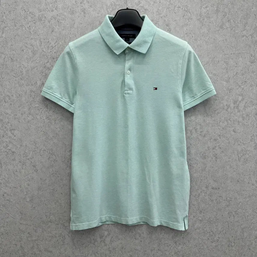 [BUNJANG] Tommy Hilfiger Men's Slim Fit Short Sleeve Polo Shirt / 95 타미힐피거 남자 슬림핏 반팔 카라티