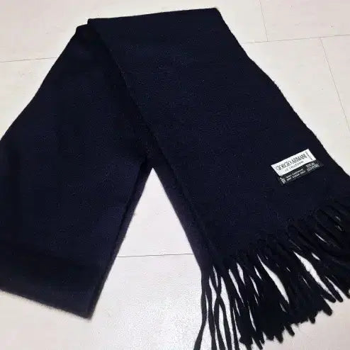 [BUNJANG] Giorgio Armani 100% Cashmere Scarf / 조르지오 아르마니 이태리 캐시미어100 머플러 myr