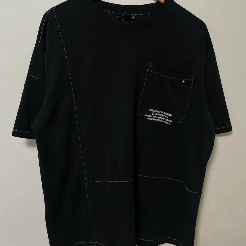 [BUNJANG] Intercrew Functional Spandex Loose Fit Short Sleeve T-Shirt / 110 intercrew 면 기능성 스판 루즈핏 반팔티 정품