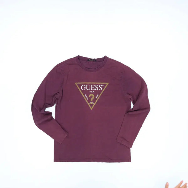 [BUNJANG] Guess Long Sleeve T-Shirt / 실측확인 게스 긴팔 티셔츠 0721H2