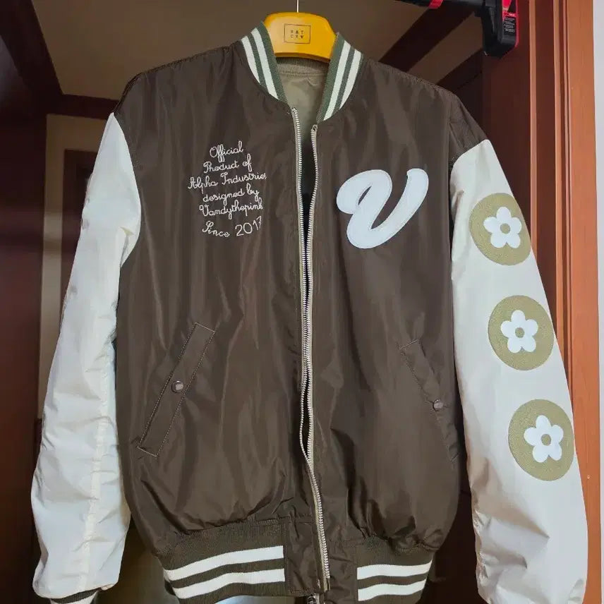 [BUNJANG] VANDYTHEPINK x Alpha Industries Bomber Jacket - Size M / 반디더핑크 x 알파인더스트리 봄버자켓 M사이즈