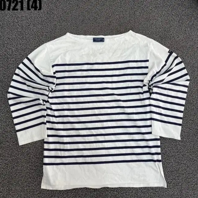 [BUNJANG] Saint James Striped Long Sleeve T-Shirt / 세인트제임스 단가라 긴팔 티셔츠 0721