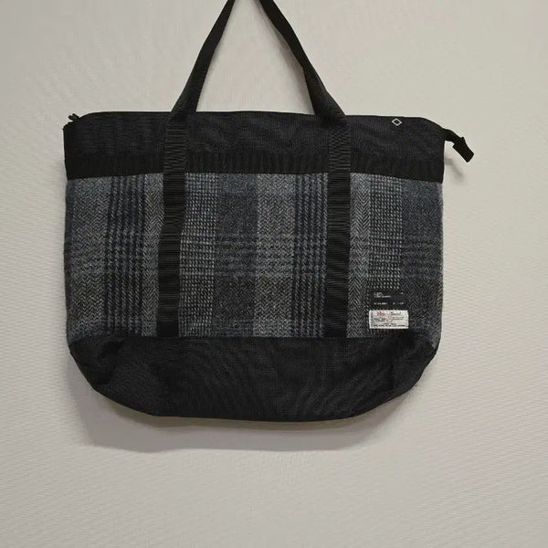 [BUNJANG] Harris Tweed Check Shoulder Bag / 해리스 트위드 체크 숄더백