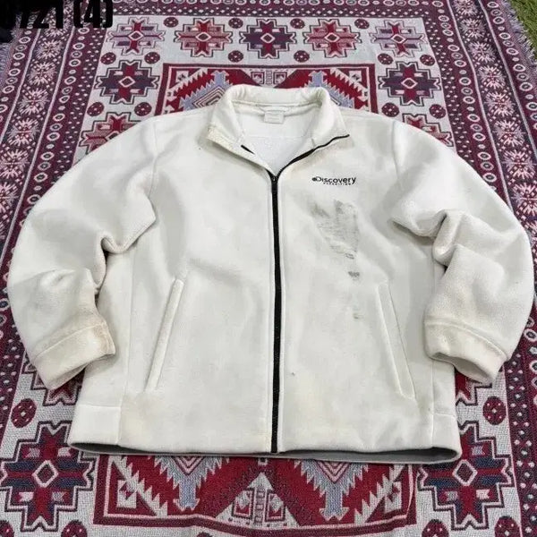 [BUNJANG] Discovery Expedition Fleece Zip-Up Jacket (Size 105) / 디스커버리 익스페디션 플리스 집업 자켓 105 0721