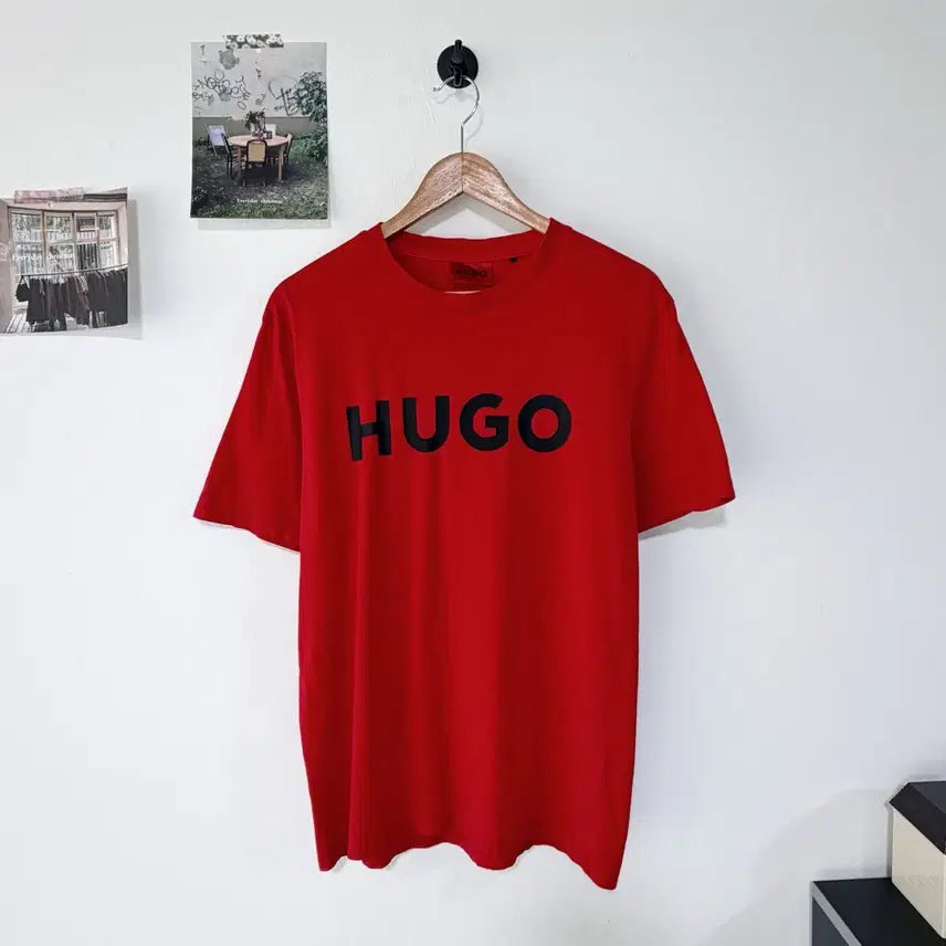 [BUNJANG] Hugo Boss Spell Out T-Shirt - Size M / [택포] [M] 휴고보스 스펠아웃 티셔츠