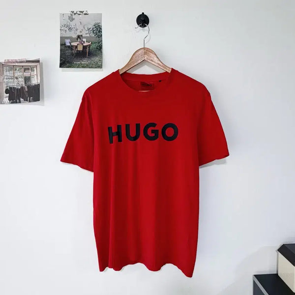 [BUNJANG] Hugo Boss Spell Out T-Shirt - Size M / [택포] [M] 휴고보스 스펠아웃 티셔츠