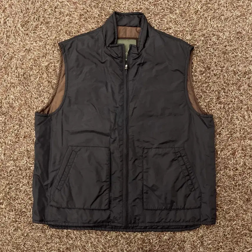 [BUNJANG] Henry Cotton Nylon Padded Vest / 110 헨리코튼 나일론 패딩 조끼