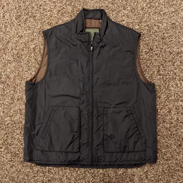 [BUNJANG] Henry Cotton Nylon Padded Vest / 110 헨리코튼 나일론 패딩 조끼