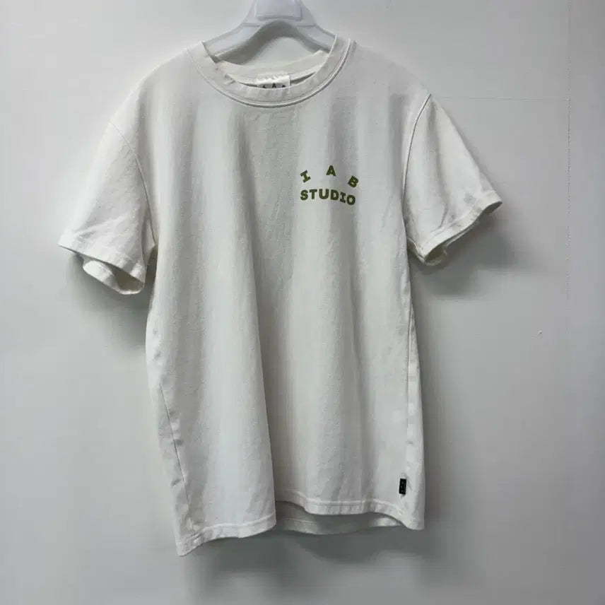 [BUNJANG] IAB Studio Logo T-Shirt White / IAB 스튜디오 반팔티 화이트