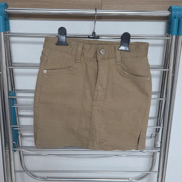 [BUNJANG] Cotton Mini Skirt - H-Line / 미니 스커트 치마 면치마 H라인 에이블리 교환 교신