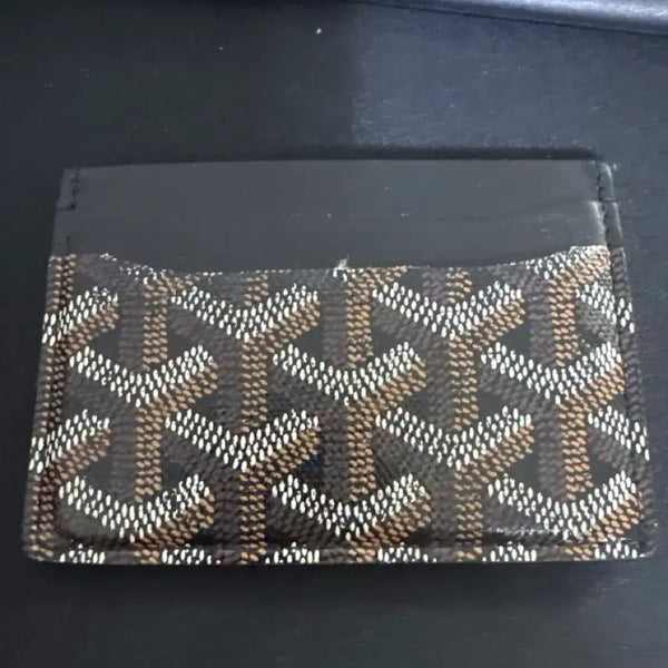 [BUNJANG] Goyard Saint-Pierre Card Holder Black / 고야드 카드지갑