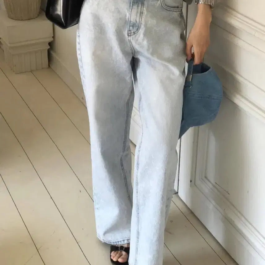 [BUNJANG] OBJET Founders Forest Miel Liter Denim Pants Size S / 오브제 objet 데님 도매택 파운더스 포레스트 미엘 리터 프영띵